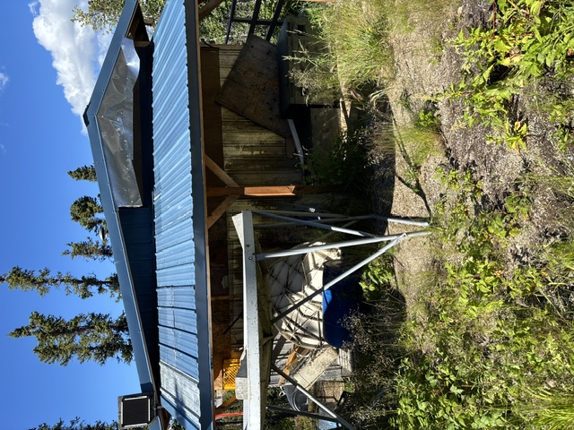 Rear of the Sunny Side Up cabin