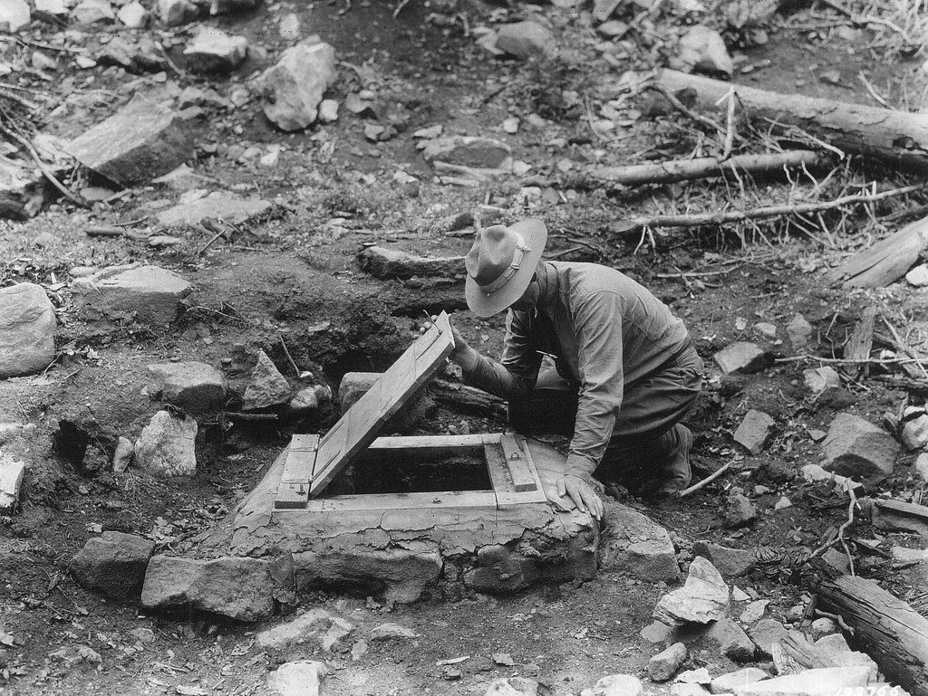 Marigold #1 — historic mine shaft