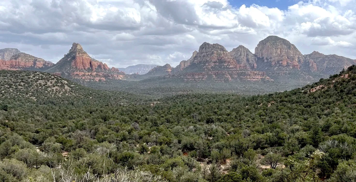 Sedona Legend & Sunrise — red rock spires