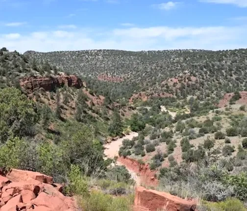 Sedona Legend #11 — red-rock wash country