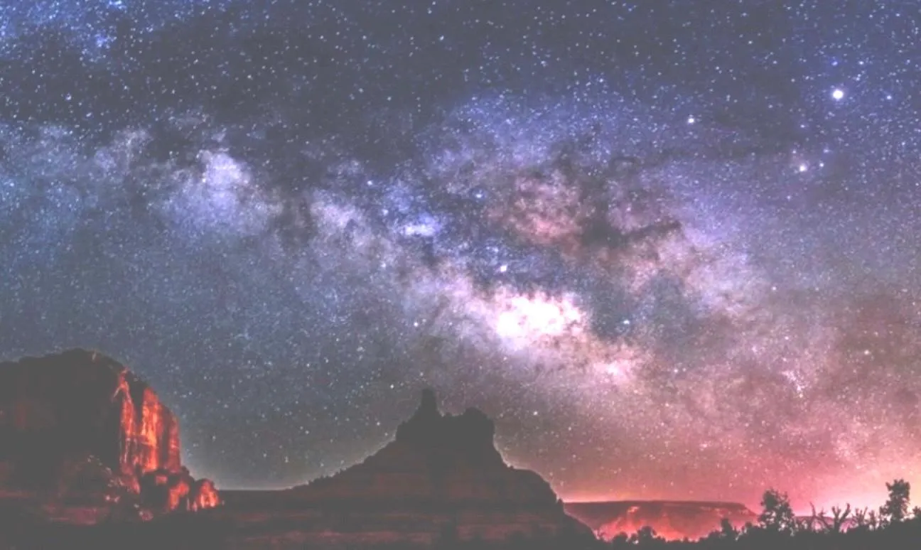 Sedona Sunrise #15 — the Milky Way over Sedona