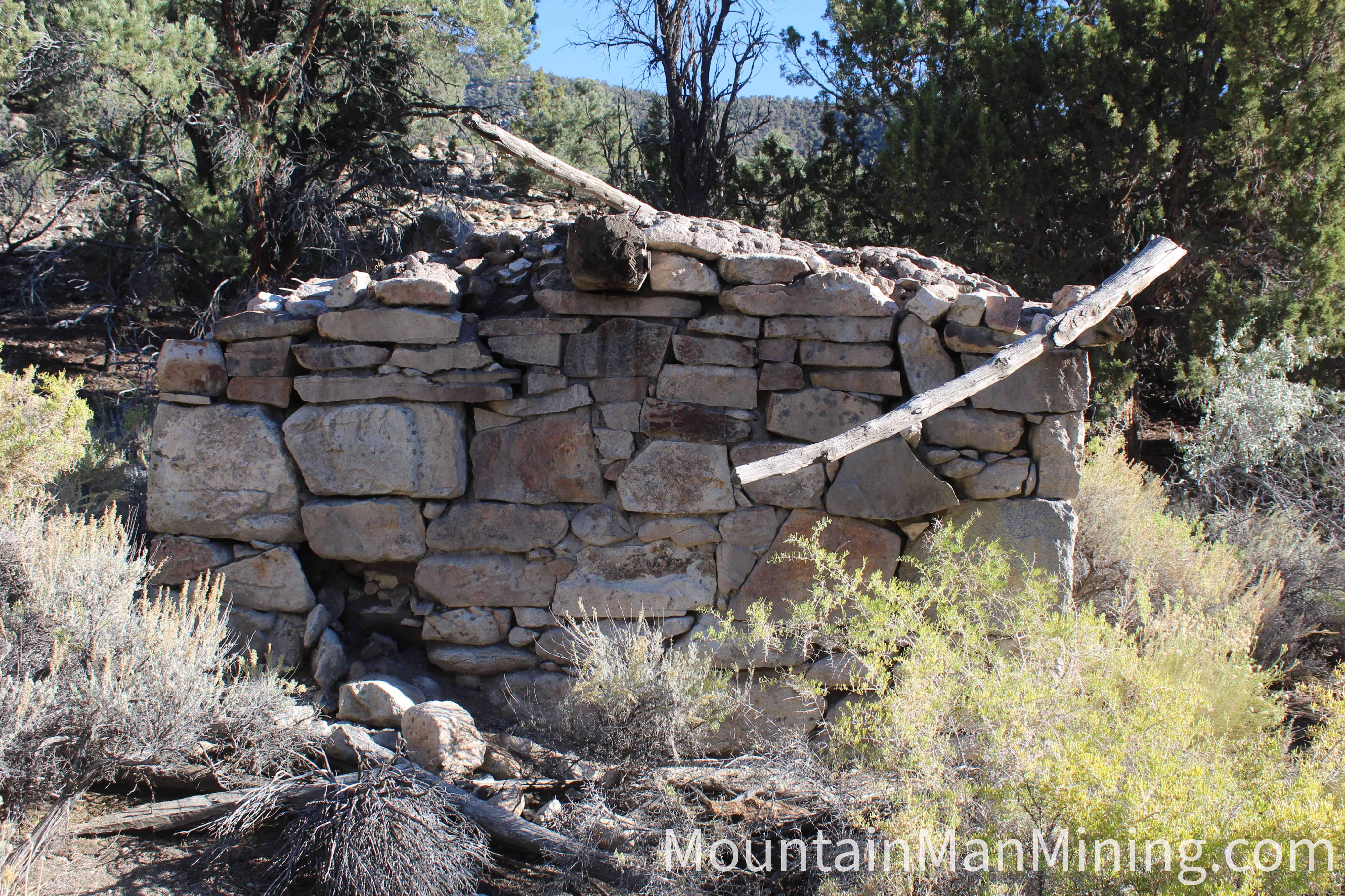 The Enriquez &mdash; Ruins of the 1880s-era stone cabin