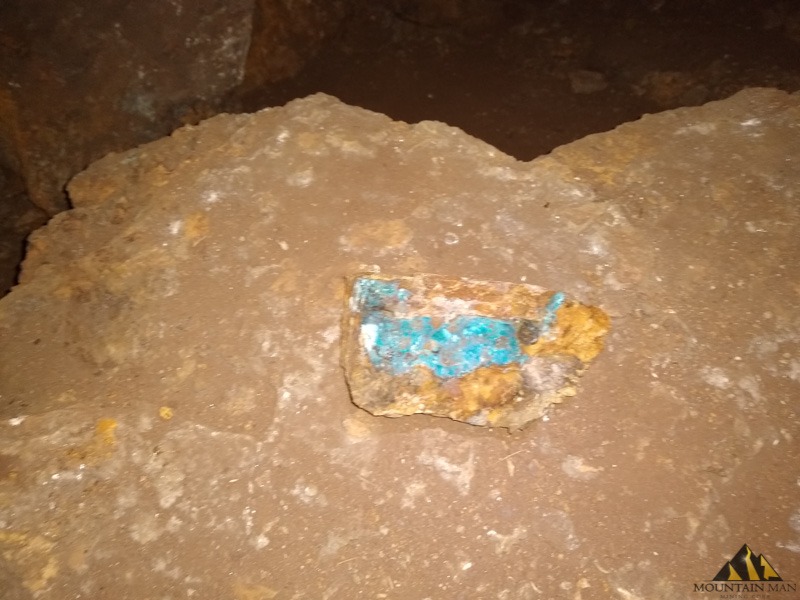 mineral rich copper ore
