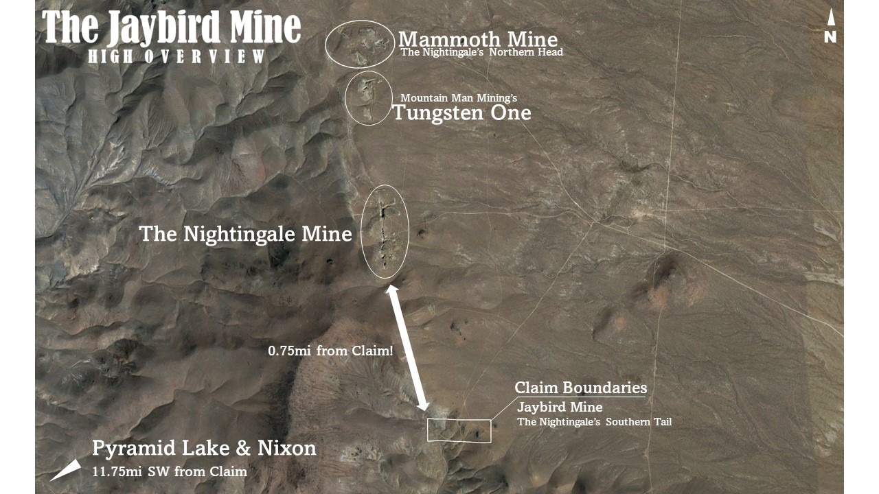 The Jaybird Mine, one of the many gold claims for sale on Mountain Man Mining.