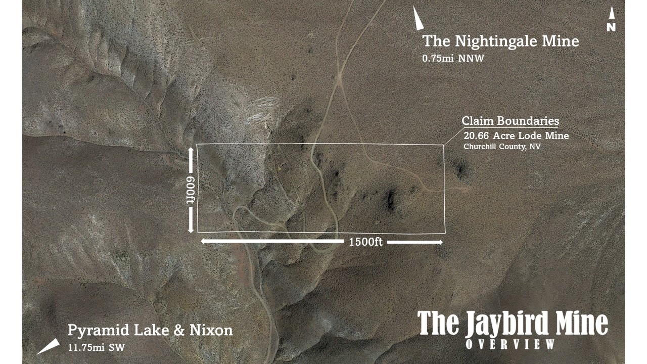 The Jaybird Mine, one of the many gold claims for sale at MountainManMining.com.