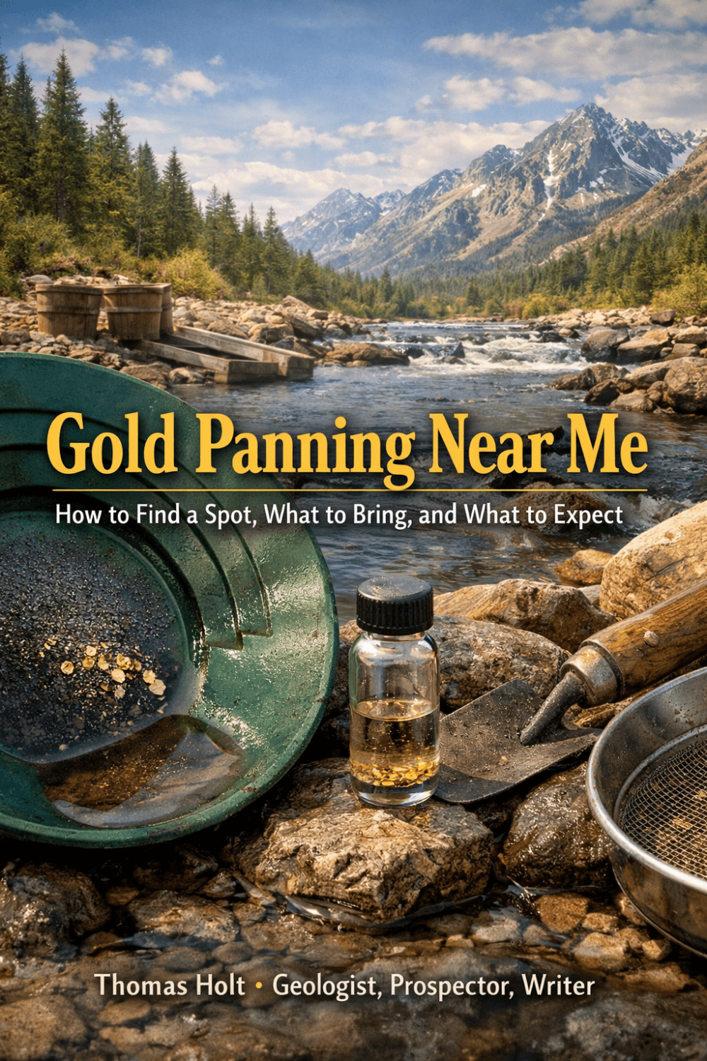 gold panning near me