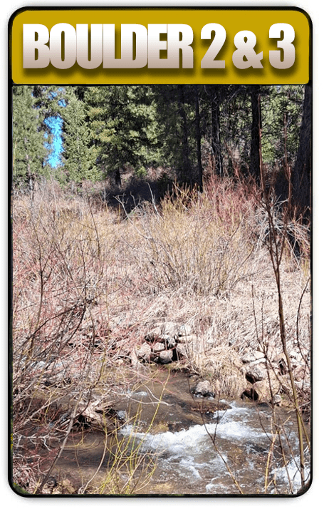 boulder 2 & 3 lode mining claims gold claims idaho