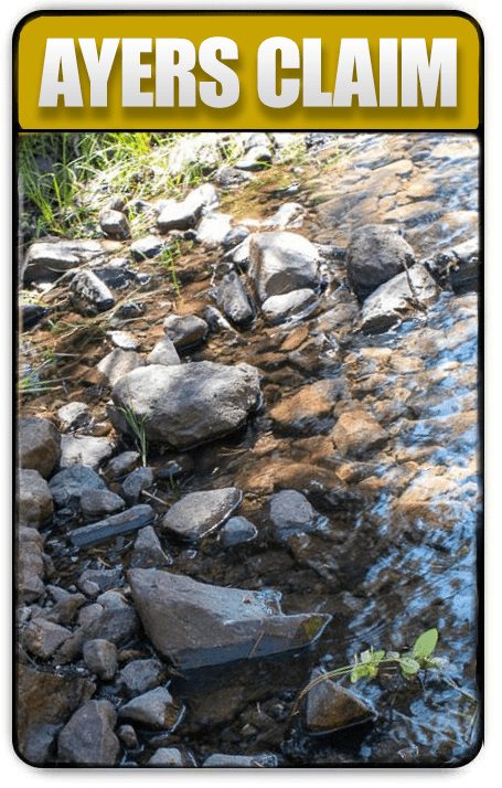 Ayers Claim gold placer claims California